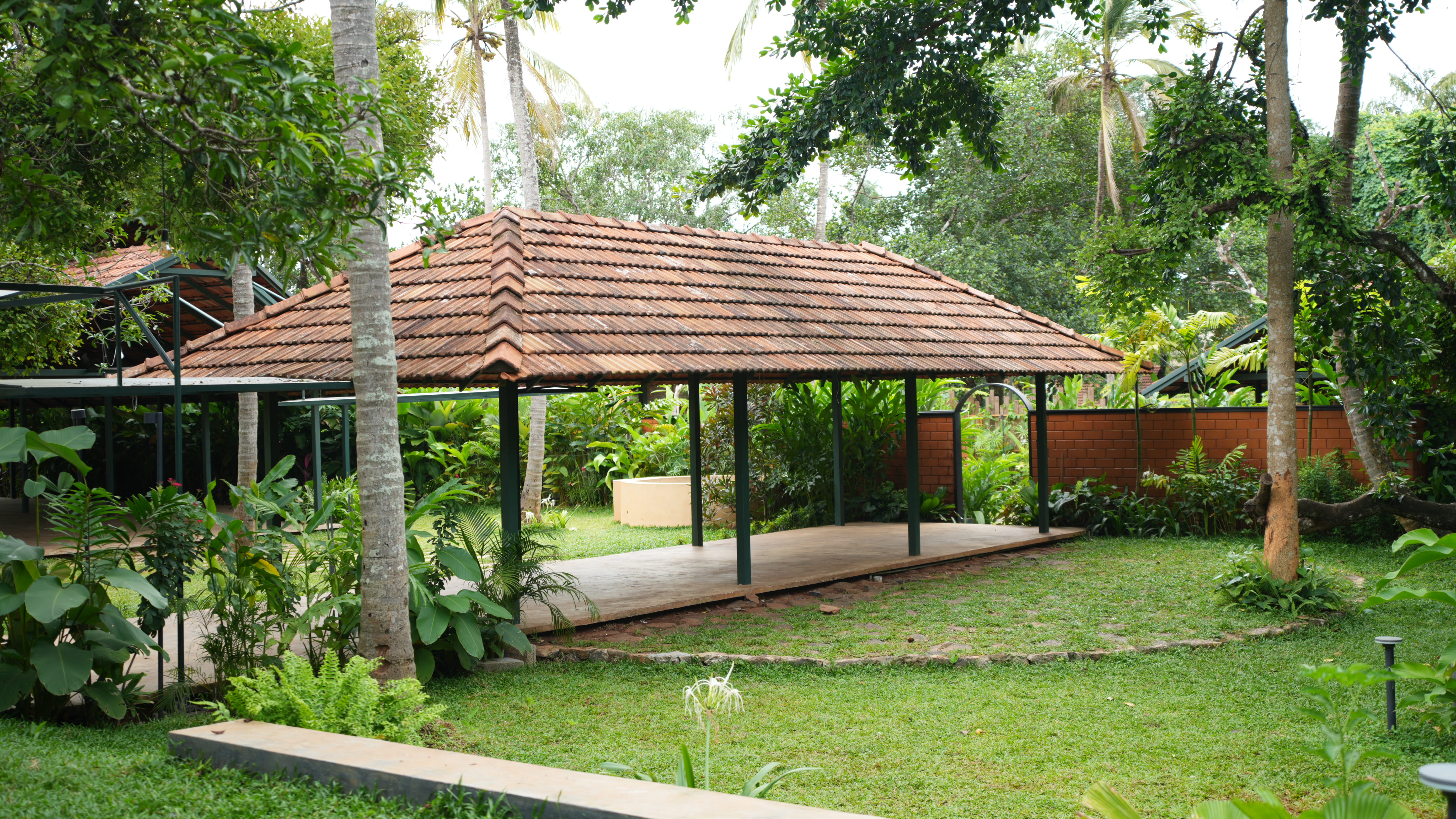 Covered walkway